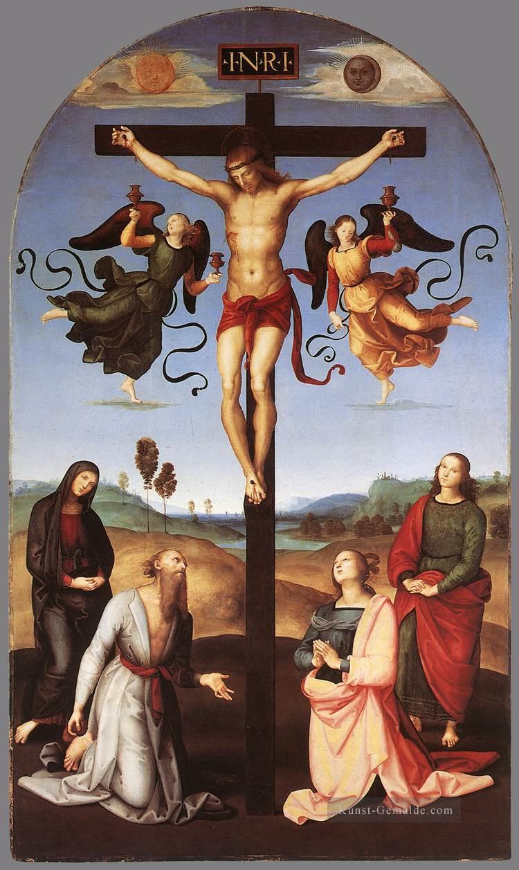Crucifixion Citta di Castello Altarbild Renaissance Meister Raphael Ölgemälde